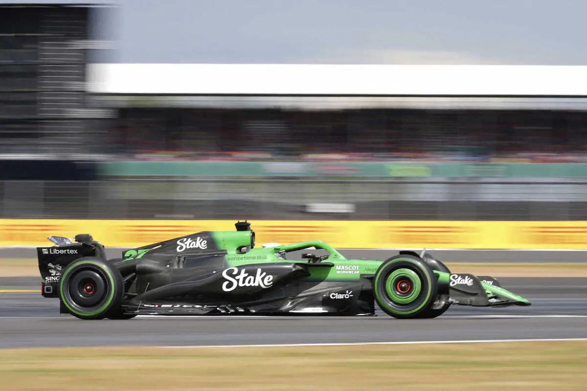 【画像・写真】F1初の表彰台を獲得したキックザウバーのヒュルケンベルク（AP）