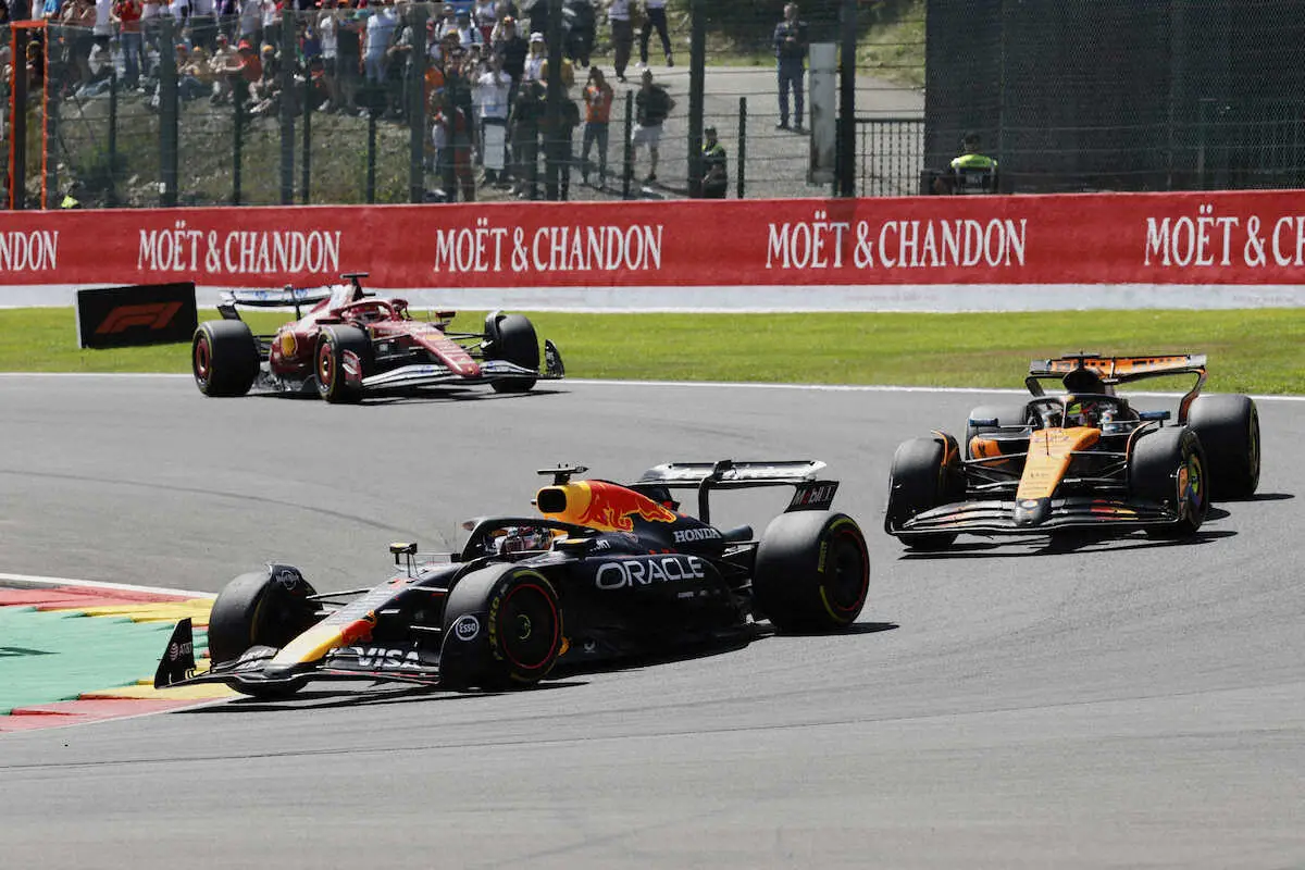 【画像・写真】【F1】フェルスタッペンさすがスプリントの鬼！新体制レッドブル“1勝”　角田裕毅11位 ベルギーGP
