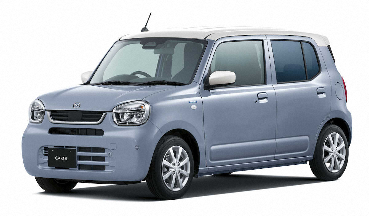 【画像・写真】燃費性能を高めたマツダの軽自動車「キャロル」