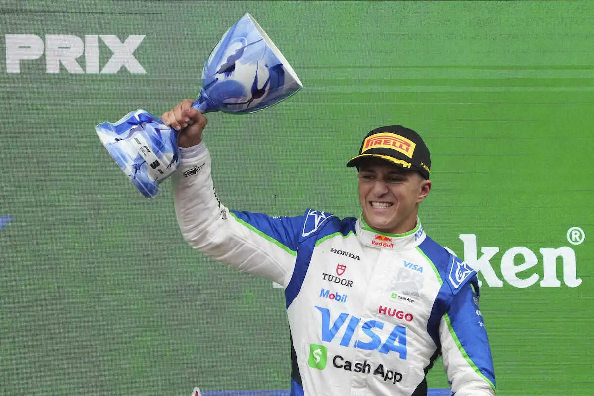 【画像・写真】【F1】新人ハジャーが初表彰台の3位！　角田裕毅8戦ぶり入賞9位　ピアストリ7勝目　オランダGP