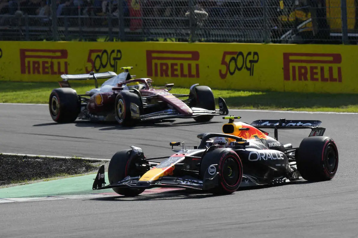 【画像・写真】【F1】角田裕毅 先頭でのQ3コースインは「残念」パワー系トラブルか　決勝は9番手スタート