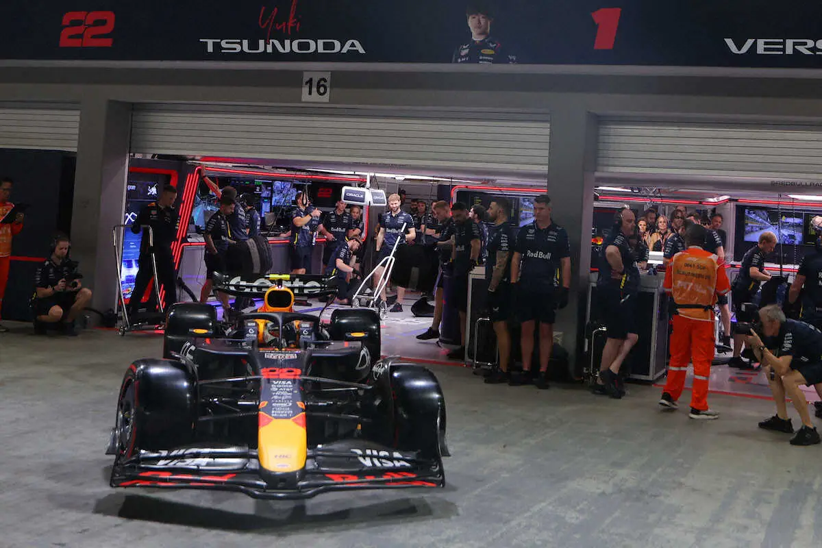 【画像・写真】【F1】角田裕毅Q2敗退15番手…ラッセル8戦ぶりPP！フェルスタッペン2番手　シンガポールGP予選