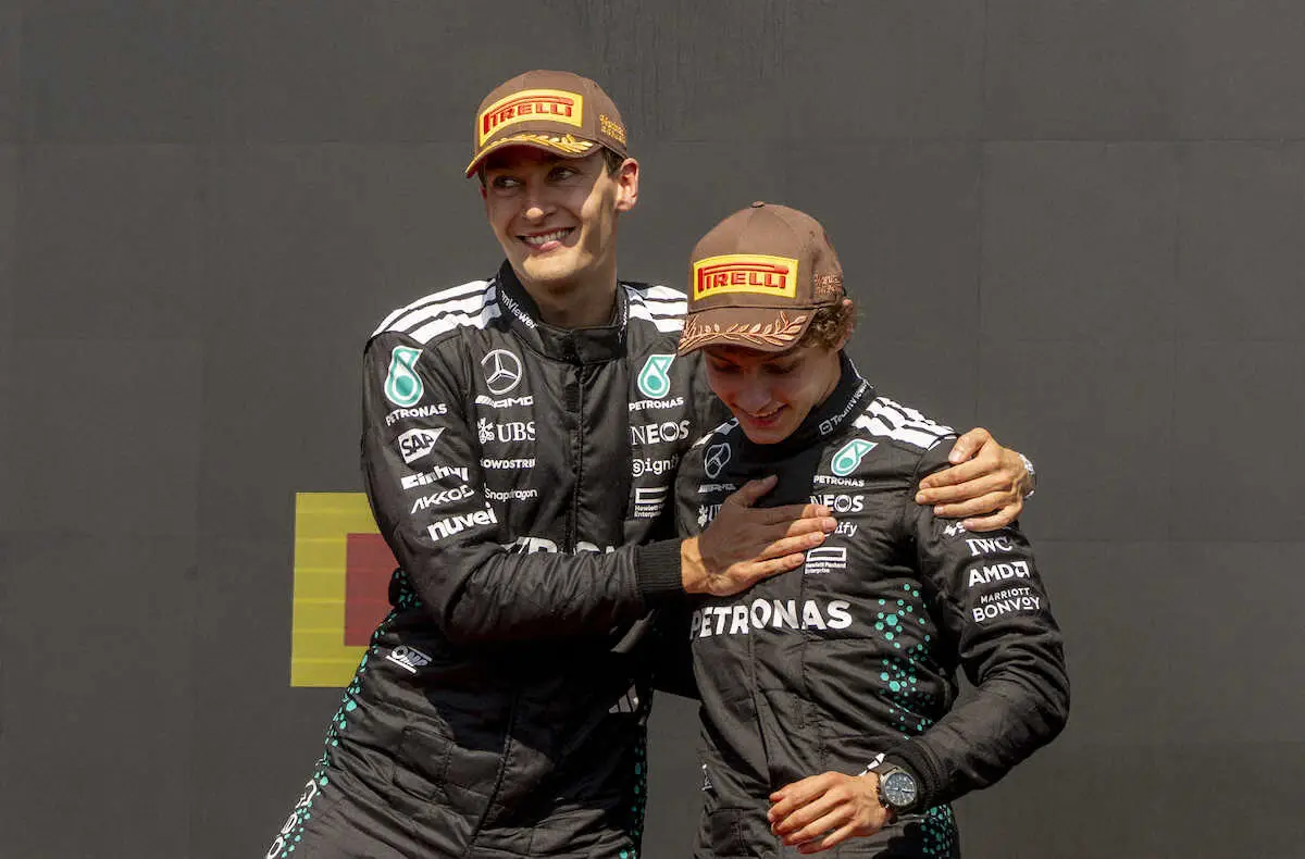 【画像・写真】【F1】メルセデスは来季もラッセル＆アントネッリ　ドライバーは残り4枠　角田裕毅はレーシングブルズ？