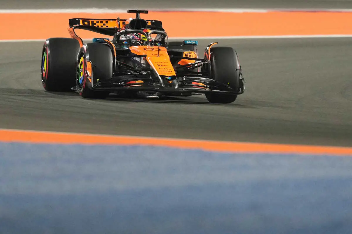 【画像・写真】マクラーレンのピアストリ（AP）