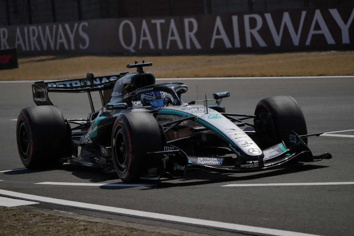 【画像・写真】【F1】今週もラッセルが速い！中国GPスプリント予選でPP　アストンマーチン2台はSQ1敗退