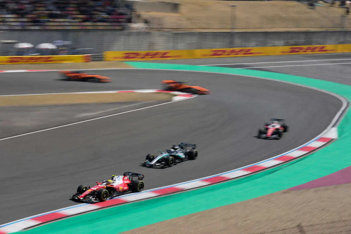 【画像・写真】【F1】ラッセルがスプリント今季初戦もV！ルクレール2位、ハミルトン3位でフェラーリがダブル表彰台