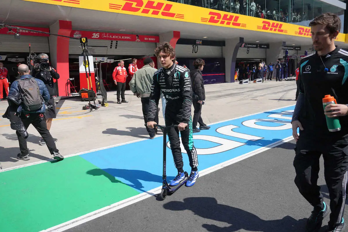 【画像・写真】【F1】19歳アントネッリが最年少PP！メルセデスがまたもフロントロー独占、フェラーリ勢が2列目