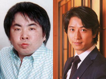 ハンサム スーツ でブ男役を演じる塚地武雅と ハンサムに変身した後の谷原章介 スポニチ Sponichi Annex 芸能