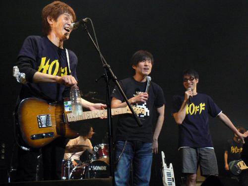 【画像・写真】なだぎ武「ホフディラン」ライブで前座