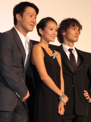 【画像・写真】チャン・ツィイー来日、邦画２部門受賞を祝福