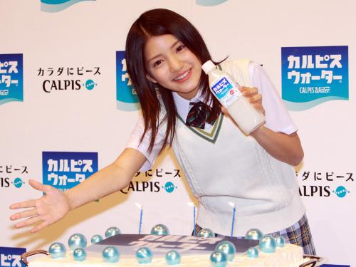 【画像・写真】“胸キュン美少女”川島海荷が新カルピスキャラ