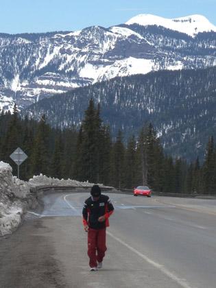 【画像・写真】“快～の！”寛平ちゃん感激ロッキー越え