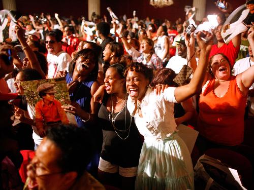 【画像・写真】ＮＹアポロシアターでマイケル追悼の集い