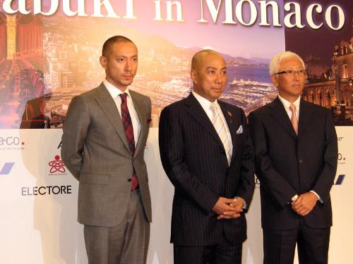 【画像・写真】団十郎　さっそく民主党に“注文”