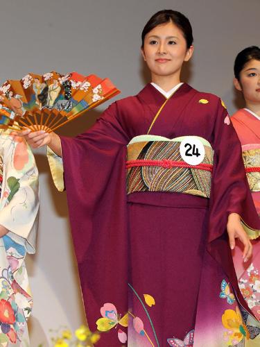 【画像・写真】ミス着物は東愛美さん“脱ＯＬ”で女優への道