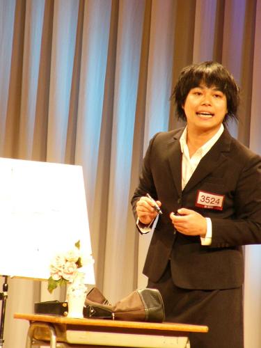 【画像・写真】ネタ未完成？中山功太　連覇に手応えなし