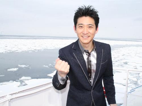 【画像・写真】走裕介　故郷の網走で新曲熱唱
