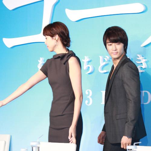 【画像・写真】スンホン　松嶋菜々子とのキスシーンで雰囲気ブチ壊し