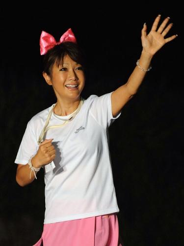 【画像・写真】はるな愛“男の意地”！？放送時間内にゴール！