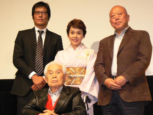 【画像・写真】新藤兼人監督“最後の映画”舞台あいさつ
