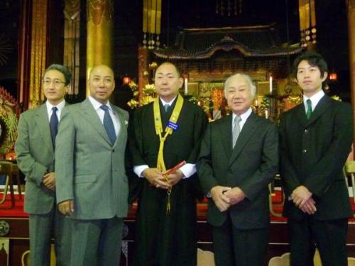 【画像・写真】團十郎「感無量」藤十郎ら知恩院で熱演