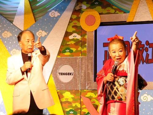 先月、舞台復帰を果たし、相方・敏江と息の合った漫才を披露した正司玲児さん