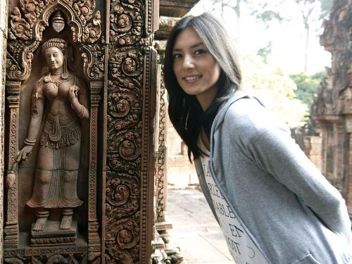 【画像・写真】相沢紗世　至宝「東洋のモナリザ」にウットリ