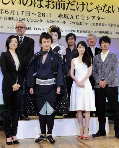 【画像・写真】あのイケメンと流し目対決？獅童「絶対負けたくない」