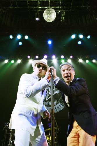 【画像・写真】結成「堺正章とクレイジーケンバンド」オジサン応援歌歌う