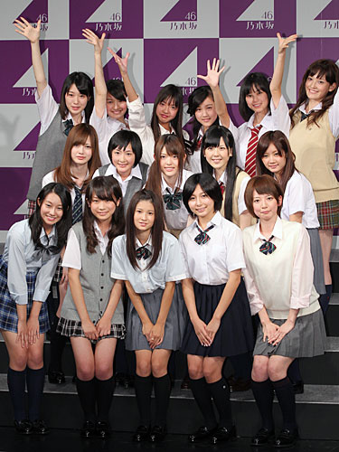 「乃木坂４６」最終審査を突破した３６人の中から２０人が選ばれた暫定選抜メンバー