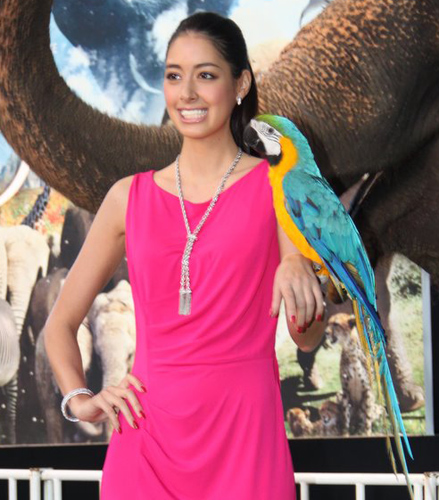 【画像・写真】六本木ヒルズにゾウが来た　土屋アンナ「私いなくてよかったよね」