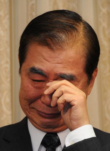 【画像・写真】桂三枝、号泣「学生時代から憧れ…残念でなりません」