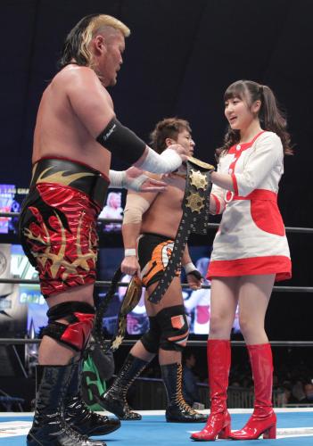 【画像・写真】小森美果が新日“参戦”…大興奮「ナガタロックが好き」