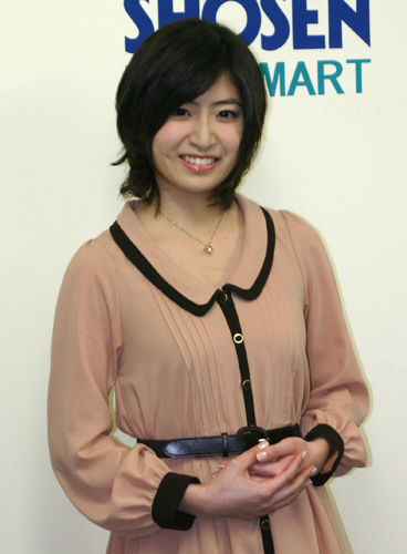 ＤＶＤ「いま。」発売記念イベントに登場した南沢奈央