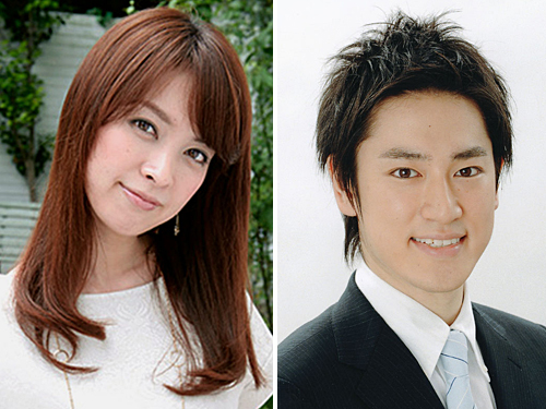 結婚していたことが明らかになった日本テレビの辻岡義堂アナとフリーの鷲尾春果アナ（共同）