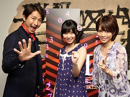 ＮＨＫ「頭がしびれるテレビ」に出演する（左から）谷原章介、指原莉乃、釈由美子