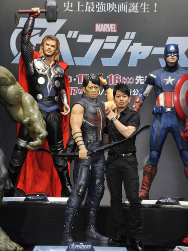 【画像・写真】宮迫博之　等身大フィギュア「実家のたこ焼き屋に飾りたい」