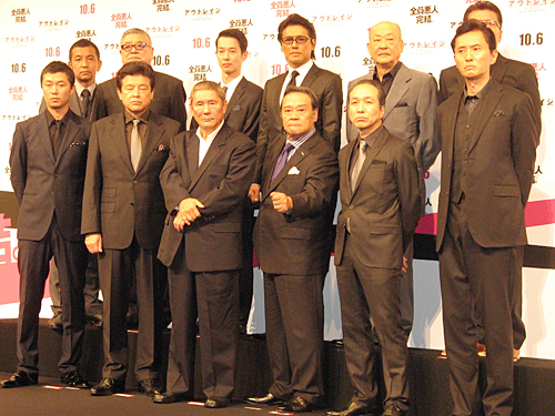 【画像・写真】北野武監督　豪華な12人に「ギャラが大変だった」