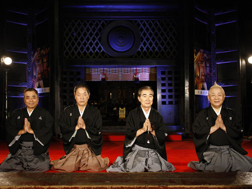 【画像・写真】文枝　比叡山延暦寺で襲名披露「身が引き締まる思い」