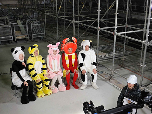 【画像・写真】ロケみつ　建設中のＭＢＳ新館で「めっちゃ寒い」収録