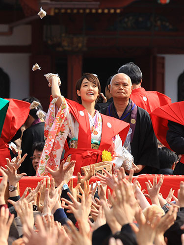 【画像・写真】綾瀬はるか、石原軍団らが各地で「福は内」