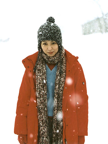 ２００３年放送フジテレビドラマ「いつもふたりで」の北海道ロケで雪降る中、熱演した女優・松たか子