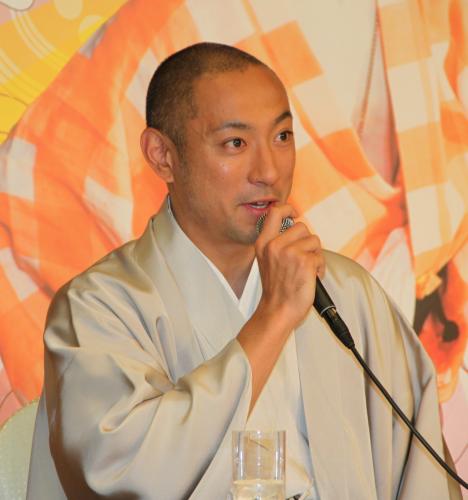 【画像・写真】海老蔵　結婚の菊之助から「こんな時にごめんね」