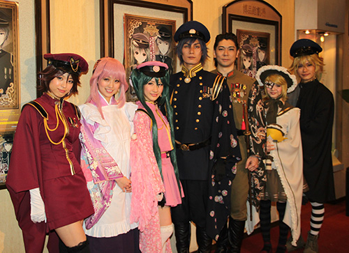 ニコニコミュージカル第１０弾 音楽劇 千本桜 公開リハーサルを行った 左から 長谷川愛 富田麻帆 石田晴香 加藤和樹 岸祐二 市川美織 鳥越裕貴 スポニチ Sponichi Annex 芸能