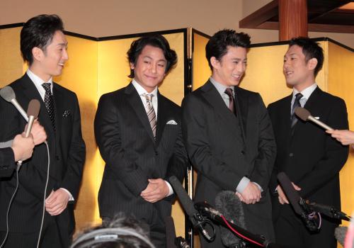 【画像・写真】愛之助「恋つかみです」　熊切あさ美との交際、勘九郎にからかわれた