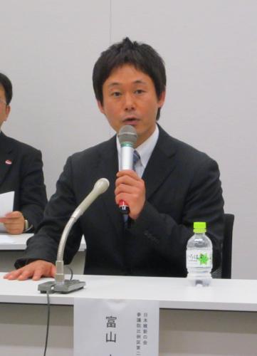 【画像・写真】元吉本インテリ芸人の富山泰庸氏　維新から参院選出馬