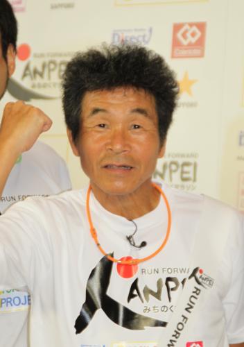 【画像・写真】寛平「みちのくマラソン」今年は駅伝で「吉幾三さん、どうですか？」