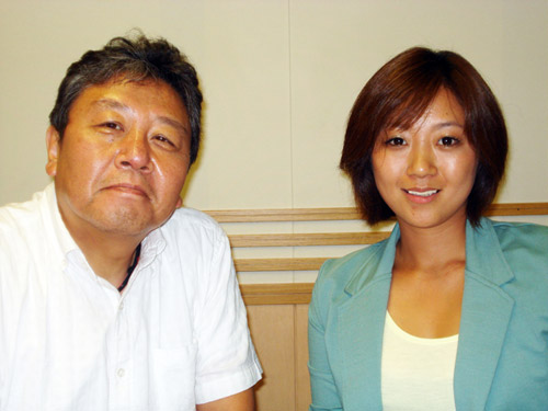 文化放送・野村邦丸アナ（左）と美奈子