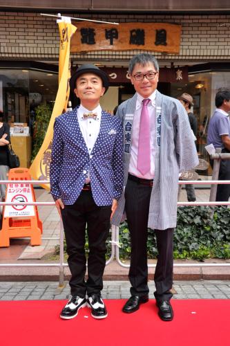 【画像・写真】水道橋博士　「園似温監督」として舞台あいさつ登場