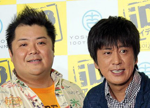 「ブラックマヨネーズ」の吉田敬と小杉竜一（左）